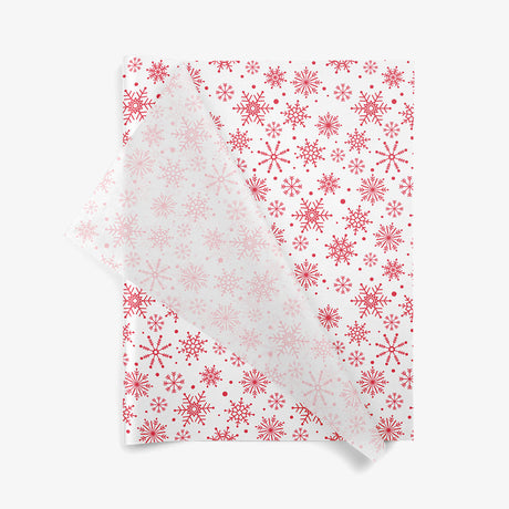Spiraling Snowflakes gift tissue - 20 x 30 inches