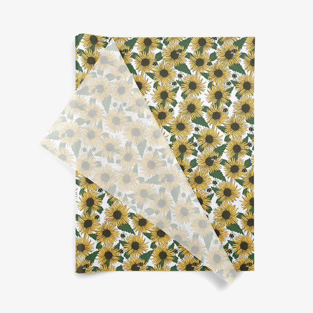 Sunflowers gift tissue - 20 x 30 inches