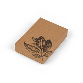 Natural Kraft Cacao Pod Set-Up Box - (6 Pc.) 4-3/4 x 3-1/4 x 1-3/16"