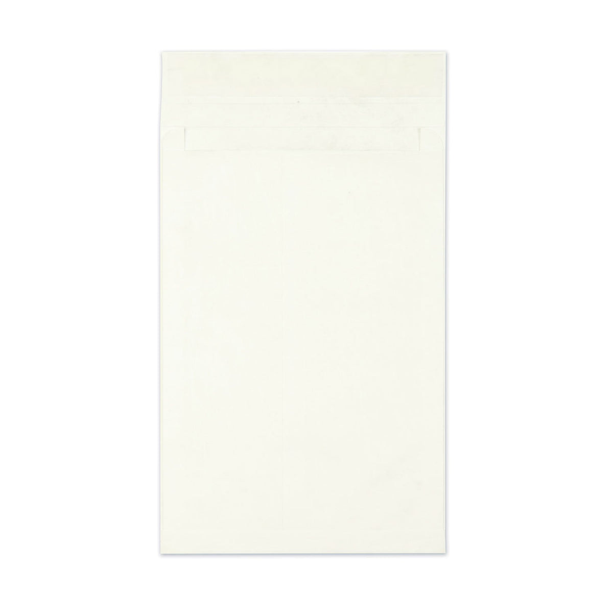 Survivor Heavyweight 18lb Tyvek Open End Expansion Mailers, #15 1/2, Cheese Blade Flap, Redi-Strip Closure, 12 x 16, White, 100/Carton