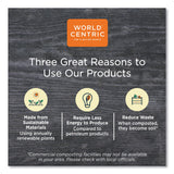 World Centric NoTree Paper Hot Cups, 10 oz, Natural, 1,000/Carton