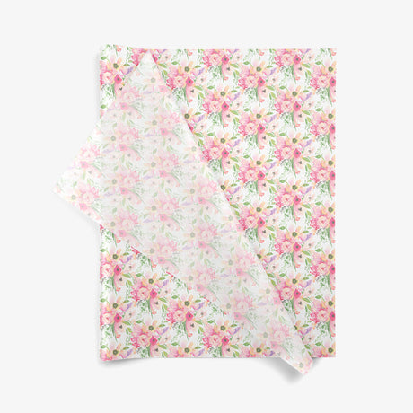Blushing Garden gift tissue - 20 x 30 inches