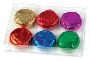 Clear - Oreo / Macaron Box - (6 Pc.) 4-1/2 x 6-3/4 x 1"