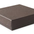 Matte Chocolate Embossed - Jewelry Box - 3-1/2 x 3-1/2 x 1-1/2"