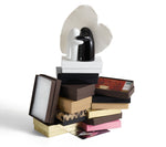 Gloss Black Embossed - Gift Card Box - 3-7/16 x 2-3/16 x 9/16"