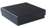 Gloss Black Embossed - Neck Tie Box - 14 x 4-1/2 x 3/4" (3/4" Lid)