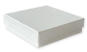 Glossy White - Jewelry Box - 2-7/16 x 1-5/8 x 13/16"