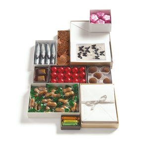 Natural Kraft Base / Clear Lid - Presentation Box - 10 x 7 x 2"