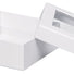White - Window Gourmet Gift Box - 5-1/2 x 5-1/2 x 2"