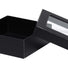 Black - Window Gourmet Gift Box - 5-1/2 x 5-1/2 x 2"