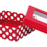 Red & White Dots - Window Gourmet Gift Box - 5-1/2 x 5-1/2 x 2"