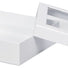 White - Window Gourmet Gift Box - 7-1/2 x 7-1/2 x 2"