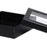 Black - Window Gourmet Gift Box - 7-1/2 x 7-1/2 x 2"