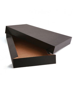 Black Pinstripe - 2 Pc. Pop p Apparel Box - 17 x 11 x 2-1/2"