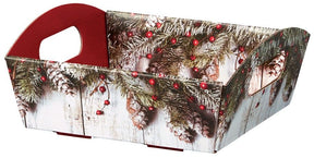 Rustic Winter - Presentation Trays - 8-1/4 x 7-1/2 x 2-1/2"