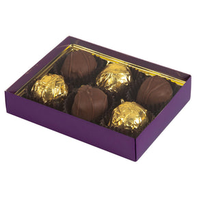 Aubergine - Candy Box Base - Base (1 Layer - 6 Pc.) 4-3/4 x 3-1/4 x 1-1/8"