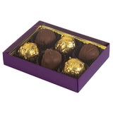 Aubergine - Candy Box Base - Base (1 Layer - 6 Pc.) 4-3/4 x 3-1/4 x 1-1/8"