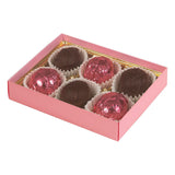 Pink - Candy Box Base - Base (1 Layer - 6 Pc.) 4-3/4 x 3-1/4 x 1-1/8"