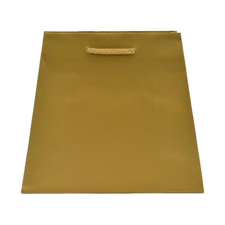 Gold Dust - Trapezoid Tote - 7.5" (L-Top) / 10" (L-Bottom) x 4" (W) x 8.75" (H)