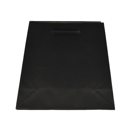 Matte Black - Trapezoid Tote - 7.5" (L-Top) / 10" (L-Bottom) x 4" (W) x 8.75" (H)
