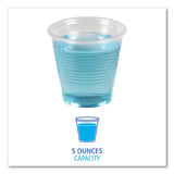 Boardwalk Translucent Plastic Cold Cups, 5 oz, Polypropylene, 100/Pack