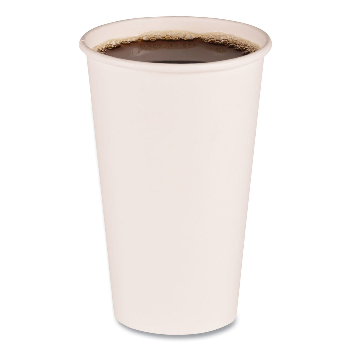 Boardwalk Paper Hot Cups, 16 oz, White, 20 Cups/Sleeve, 50 Sleeves/Carton