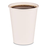 Boardwalk Paper Hot Cups, 12 oz, White, 50 Cups/Sleeve, 20 Sleeves/Carton