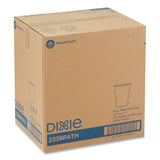 Dixie Pathways Paper Hot Cups, 8 oz, White/Green, 50/Pack