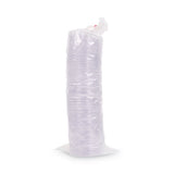 Eco-Products GreenStripe Renewable and Compost Cold Cup Flat Lids, Fits 9 oz to 24 oz Cups, Clear, 100/Pack, 10 Packs/Carton