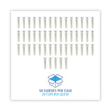 Boardwalk Deerfield Printed Paper Hot Cups, 10 oz, 50 Cups/Sleeve, 20 Sleeves/Carton