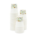 Boardwalk Deerfield Printed Paper Hot Cups, 10 oz, 50 Cups/Sleeve, 20 Sleeves/Carton