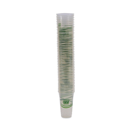 Eco-Products GreenStripe Renewable and Compostable Cold Cups, 20 oz, Clear, 50/Pack, 20 Packs/Carton