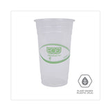 Eco-Products GreenStripe Renewable and Compostable PLA Cold Cups, 24 oz, 50/Pack, 20 Packs/Carton
