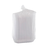 Dart ClearPac Large Nacho Tray, 2-Compartments, 3.3 oz, 6.2 x 6.2 x 1.6, Clear, Plastic, 500/Carton