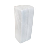 Pactiv Evergreen Supermarket Tray, #10S, 10.75 x 5.7 x 0.65, White, Foam, 500/Carton