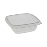 Pactiv Evergreen EarthChoice Square Recycled Bowl, 12 oz, 5 x 5 x 1.63, Clear, Plastic, 504/Carton