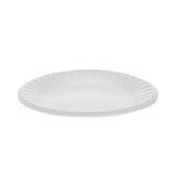 Pactiv Evergreen Placesetter Satin Non-Laminated Foam Dinnerware, Plate, 6" dia, White, 1,000/Carton