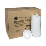 Pactiv Evergreen Placesetter Deluxe Laminated Foam Dinnerware, Bowl, 12 oz, 6" dia, White, 1,000/Carton