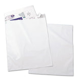 Quality Park Redi-Strip Poly Mailer, #6, Square Flap, Redi-Strip Adhesive Closure, 14 x 19, White, 100/Pack