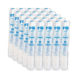 Dart High-Impact Polystyrene Cold Cups, 10 oz, Translucent, 100 Cups/Sleeve, 25 Sleeves/Carton