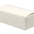 White Gloss - Folding Candy Box - 7 x 3-3/8 x 2"