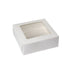 White - Window Bakery Box - 7 x 7 x 2-1/2"