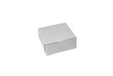 White - 1 Pc. Cake Box - 7 x 7 x 3"