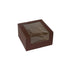 Cocoa - Window Cupcake/Bakery Box - 7 x 7 x 4"
