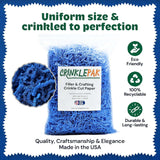 Crinkle Paper 40 LB Blue