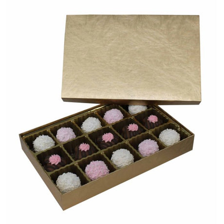 Elegant Gold Rigid Candy Boxes