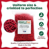 10 LB Red Crinkle Paper