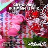 40 LB Candy Cane Crinkle Paper