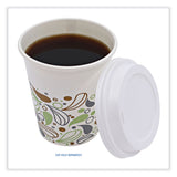 Boardwalk Deerfield Hot Cup Lids, Fits 10 oz to 20 oz Cups, White, Plastic, 50/Pack, 20 Packs/Carton
