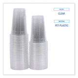 Boardwalk Clear Plastic Cold Cups, 20 oz, PET, 50 Cups/Sleeve, 20 Sleeves/Carton